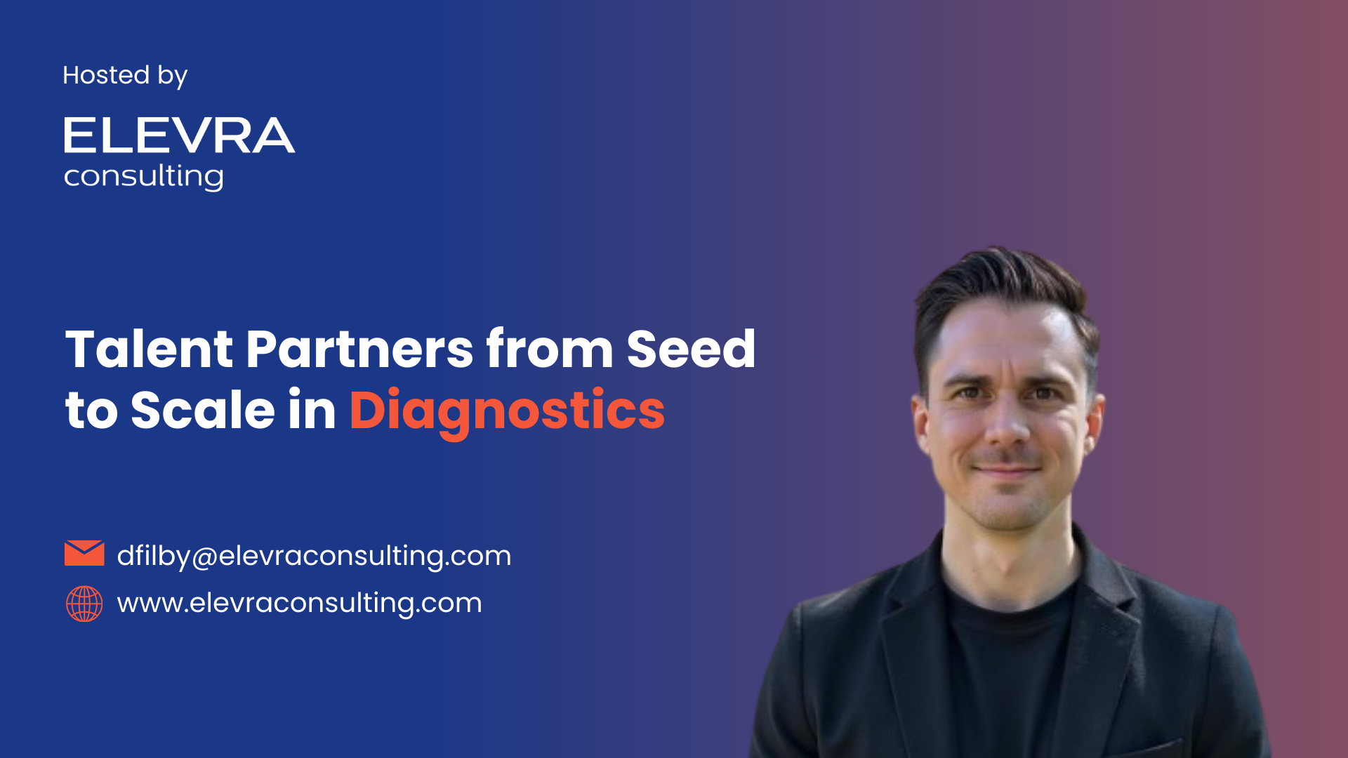 Mid-roll promo graphic for podcast production for founders