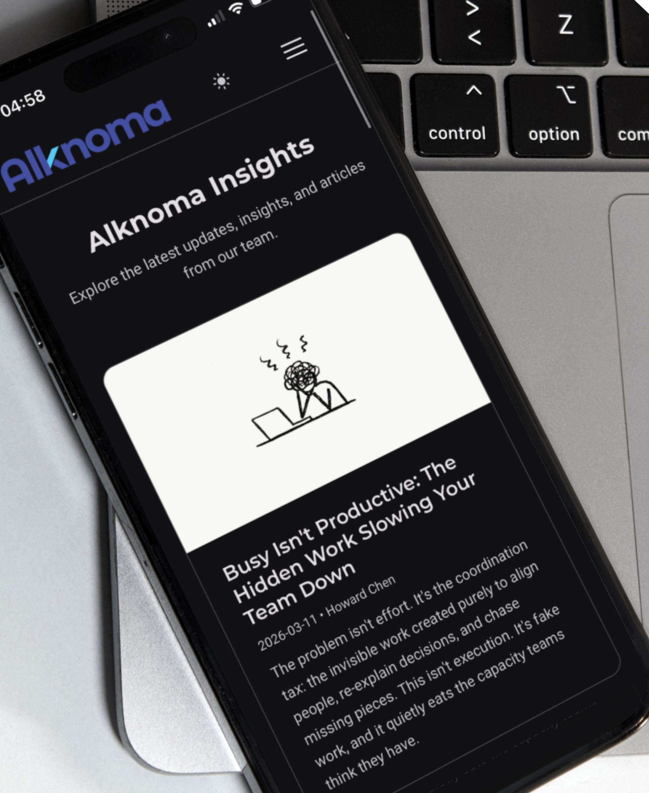 Article writing and interview content work examples