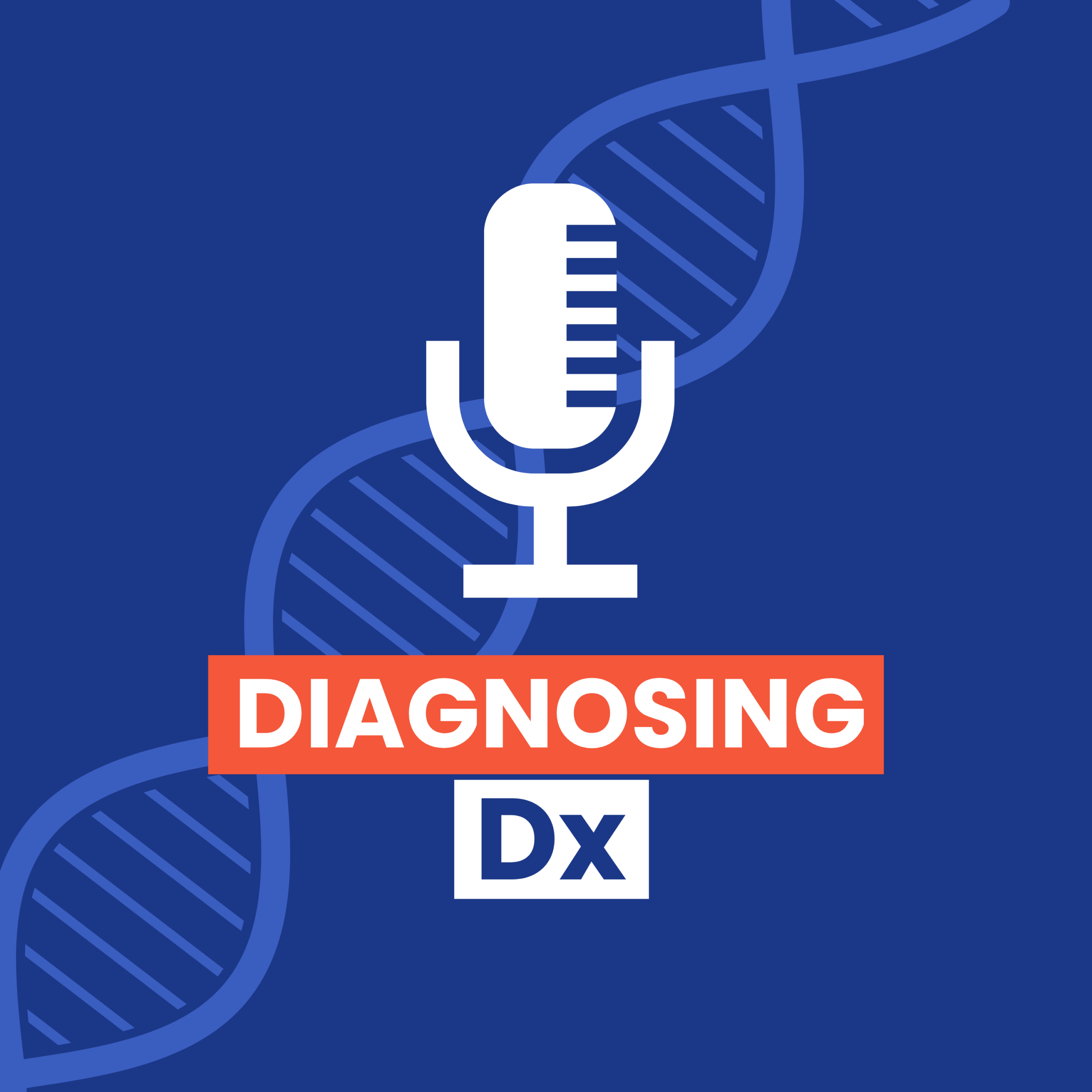 Diagnosing Dx podcast logo